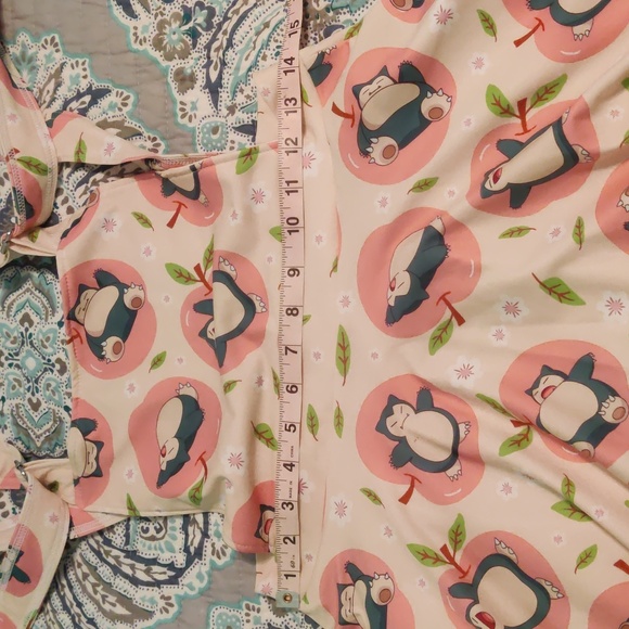 Snorlax Apples Apron Dress from Blackmilk Pokemon collection - Picture 3 of 6